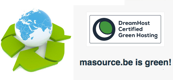 Le site masource.be est 100% vert, explication ici.